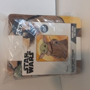 Star Wars Baby Yoda Silky Soft Throw 40"×50"